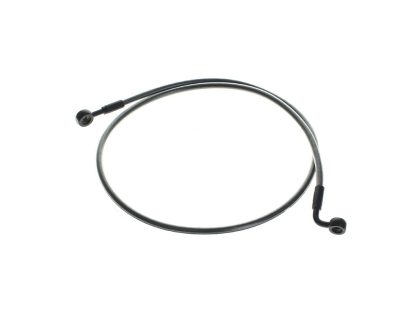 44in. E-Z Align Front Brake Line with 7/16in. x 180 Degree Banjo - Black Pearl