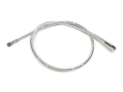 32in. Universal Brake Line - Sterling Chromite.