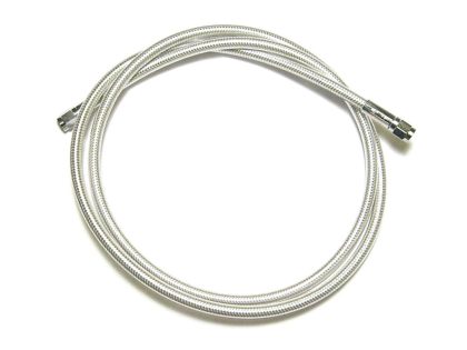36in. Universal Brake Line - Sterling Chromite.