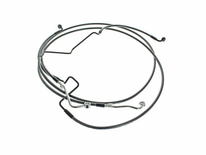 Lower Front Brake Line - Black Pearl. Fits Road Glide 2024up