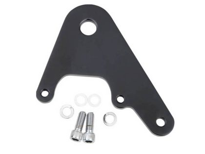 Rear Caliper Mount - Black. Fits Rigid & Custom Applications with 11.5in. Disc Rotor, 3/4in. Axle & when using Performance Machine 125x4R Caliper.