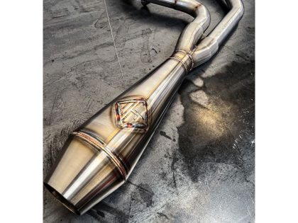 2-into-1 4.5in. Big Bore Exhaust With ProFlo Headers - Stainless Steel. Fits Touring 2017up