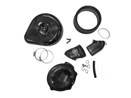 Stealth Teardrop Air Cleaner Kit - Gloss Black. Fits Indian Challenger 2020up, Pursuit 2022up, 2025up Chieftain PowerPlus and 2025up Roadmaster PowerPlus