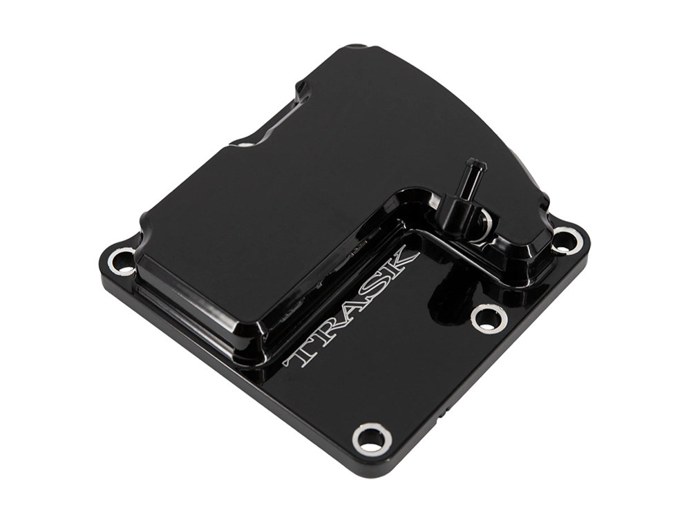 CheckM8 Vented Transmission Top Cover - Black. Fits Milwaukee-Eight 2017up - Image 5