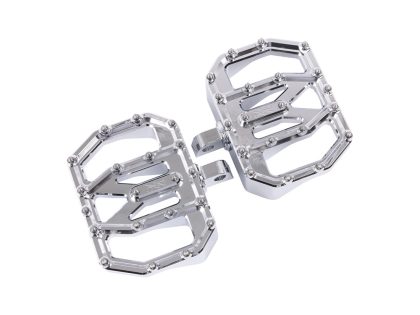 Aggressor Mini Floorboards - Chrome.