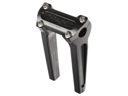 8in. Straight Thrashin Risers - Black. Fits 1in. Handlebar